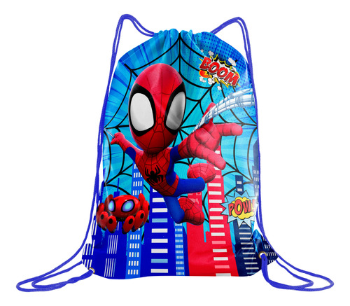 30 Morralitos Dulceros Personalizados, Spiderman Infantil