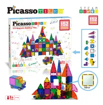 Comprar Set De Bloques De Construcción Magnéticos De 152 Piezas