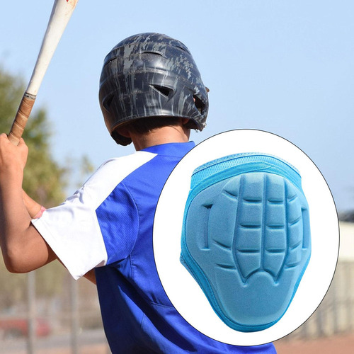 1 Protector De Codo De Bateadores De Azul Claro Adulto