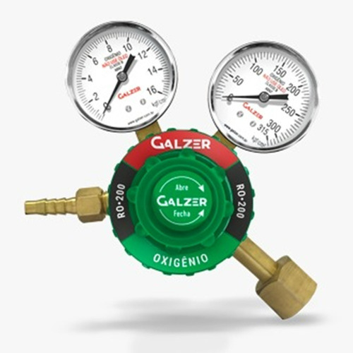 Regulador De Pressão Gás Oxigênio Registro De Gas