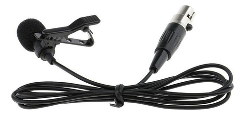 Conector Xlr Lavalier Micrófono De Solapa Y Parabrisas 2024