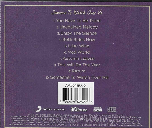 Cd - Susan Boyle - Someone To Watch Over Me - Lacrado