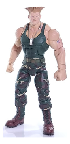 Figura Street Fighter - Guile - Sota Toys