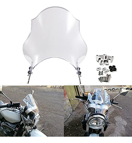 Universal Motorcycle Windshield, Motorbike Windscreen Windp