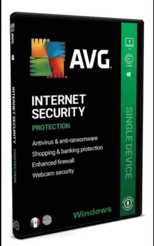 Antivirus Avg Internet Security 2 Pc 2 Dispositivo 1 Año **