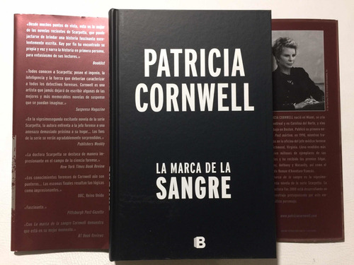 Libro La Marca De La Sangre. Patricia Cornwell. T Dura Nuevo