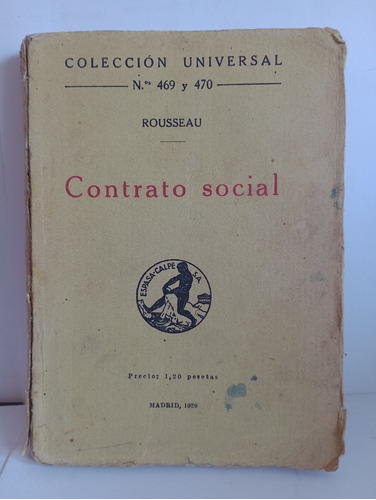 Contrato Social Rousseau 1929