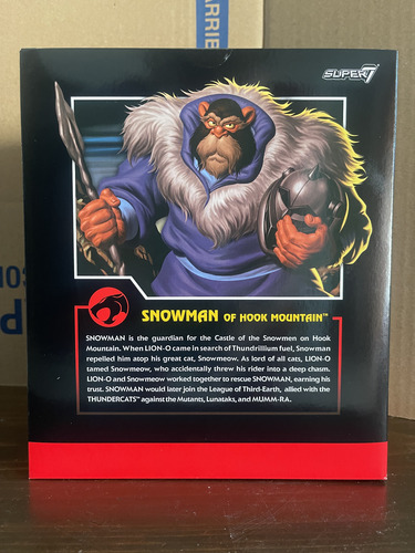 Figura Super7 Ultimates Snowman Of Hook Mountain Thundercats (Usado)