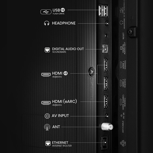 Pantalla 55 Vidaa, Hisense, 55a65nv, Smart Tv 4k
