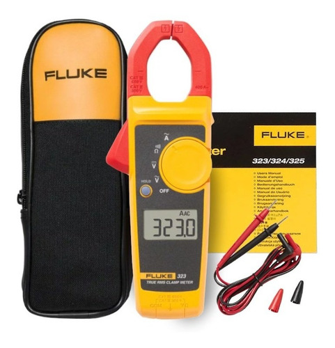 Alicate Amperímetro True-rms Categoria Iii 600v Fluke 323