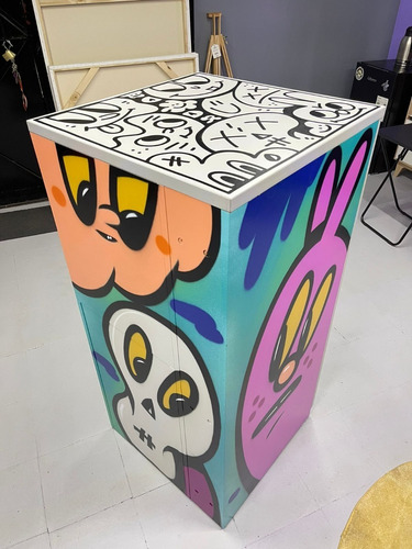 Mueble Multiuso Arte Urbano