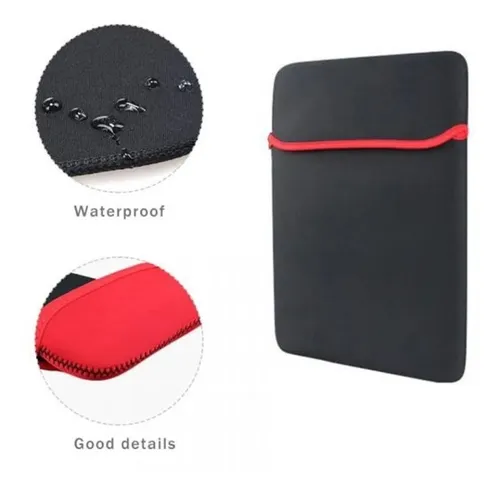 Funda Para Portatil 2 En 1 Negra De 13 A 14 Pulgadas