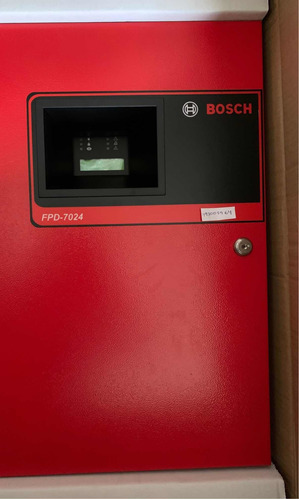 Panel De Alarma Contra Incendio Bosch Fpd-7024