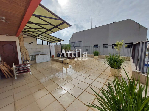 Imagem 10 de 11 de Penthouse Com 3 Dorms, Enseada, Guarujá - R$ 475 Mil, Cod: 486 - V486