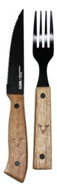 Set Cuchillos Y Tenedores 8 Pcs Wayu