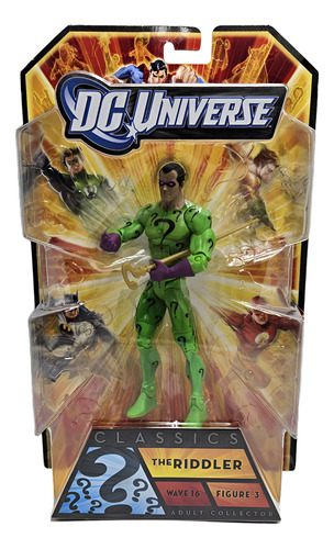 ### Mattel Dc Universe Classics Bane Baf The Riddler W16 ###