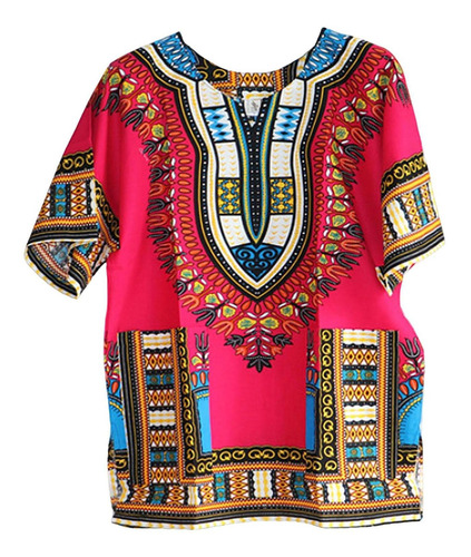 Camisa Dashiki Africana Para Hombres Y Mujeres, Ropa De