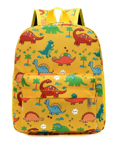 Mochila Infantil Estampada De Dinossauro