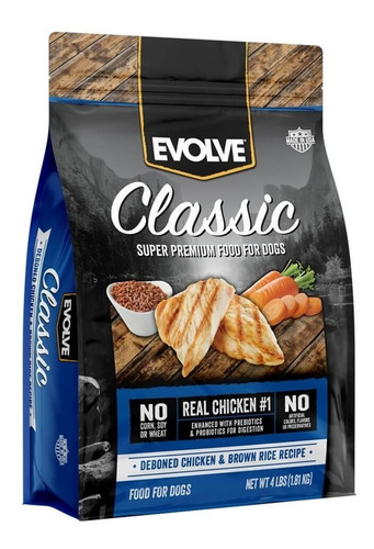 Evolve Alimento Perro Evolve Adultos Pollo 1,81kg