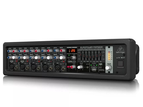 Cabezal Mezclador Amplificado Behringer Pmp550m 5 Canales P