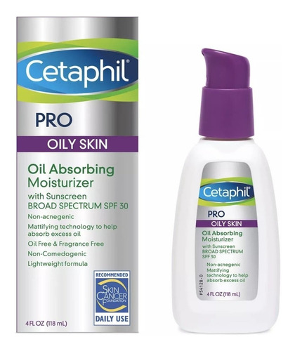 Imagen 2 de 2 de Cetaphil Pro Ac Control Hidratante Con Protector Solar Fps 3