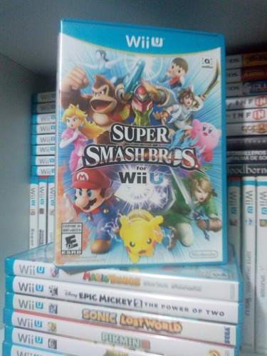Juego Para Nintendo Wii U Super Smash Bros Wiiu Wii Luigi