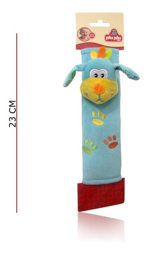 Imagen 2 de 2 de Peluche Funda Para Cinturón Bebe X 2 Unidades. Phi Phi Toys