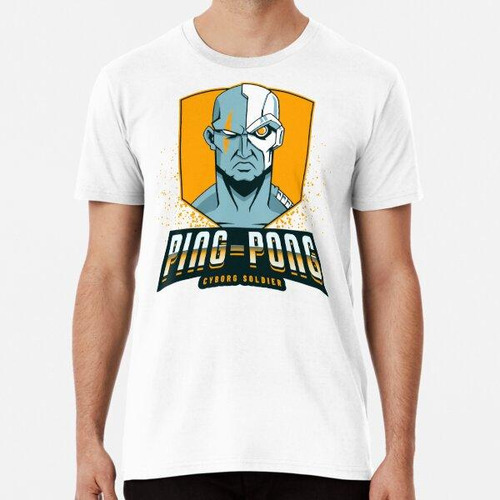 Remera Soldado Cyborg De Ping-pong Algodon Premium