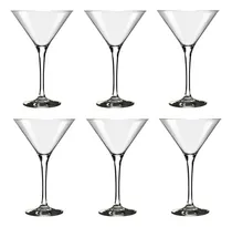 Comprar 6 Copas De Vidrio 250 Ml Martini Nadir Color Transparente