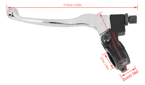 Maneta Izquierda Universal Para Pitbike Dirt Bike Atv
