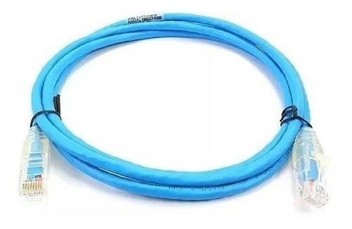 Patch Cord Cat-5e Cable De Red Armado 0.6m Azul Commscope