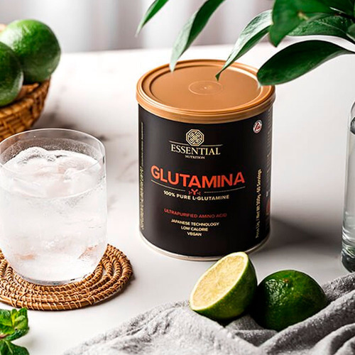 Glutamina Essential Nutrition - (300g) Sabor Sem Sabor