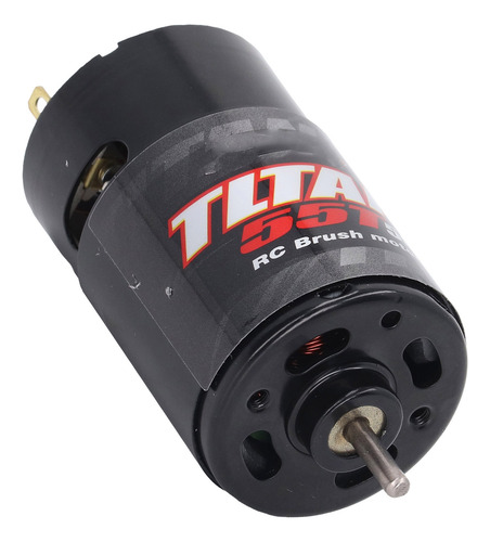 Ventilador De Refrigeración Rc Car Motor 550 Negro Cepillado