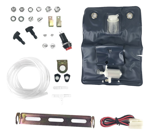 Kit Universal De Bolsas Para Lavaparabrisas Con Bomba De 12