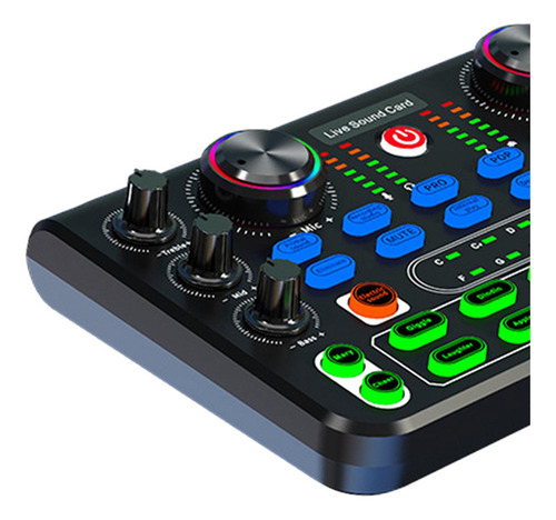 Dz Mixer De Áudio Profissional, Trocador De Voz, Console De