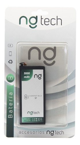 Bateria Para Samsung S7 G930 Bg930abe Ngtech 3000 Mah 3.85v