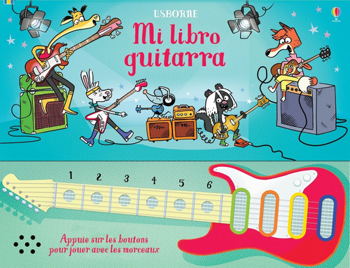 Mi Libro Guitarra, De Usborne. Editorial Usborne, Tapa Blanda, Edición 1 En Español