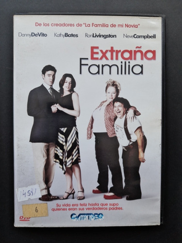 Extraña Familia - Devito Y Bates- Dvd Original - Germanes 