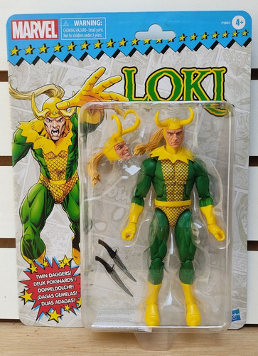 Figura Loki Linea Retro De Marvel Legends
