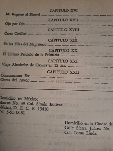 Oaxaca De Mis Recuerdos (Usado)