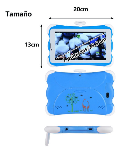 Tablet Infantil Android De 7 Polegadas De 64 Gb Com Capa Sim