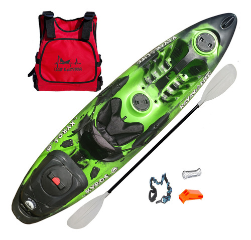 Kayak Kyros Kayaklife Emp Nautica Combo Con Tambucho Popa P