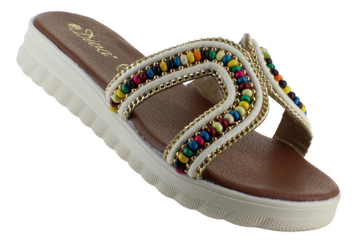 Diva Sandalia Sueco Slide Moda Casual Elegante Mujer 93235