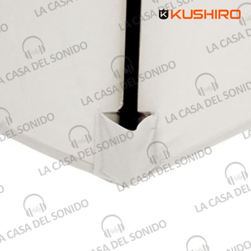 Sombrilla Colgante 3 Metros Grande Altura Regulable Cuo