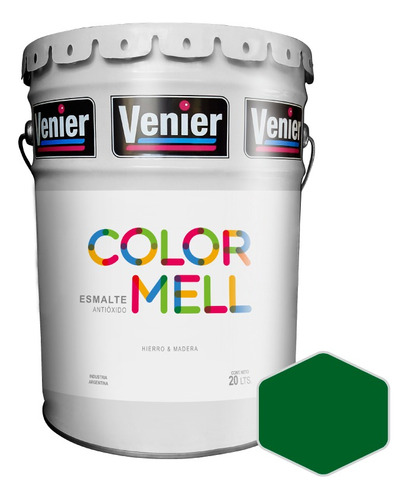 Esmalte Sintetico Venier Colormell Colores 20 Lt
