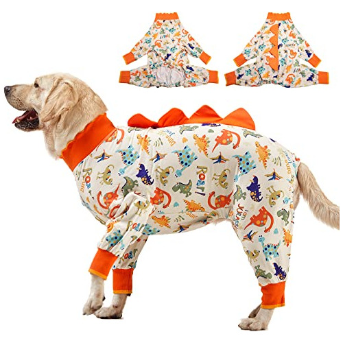 Lovinpet Big Dog Onesie, Pijamas Para Perros Grandes, Anti L