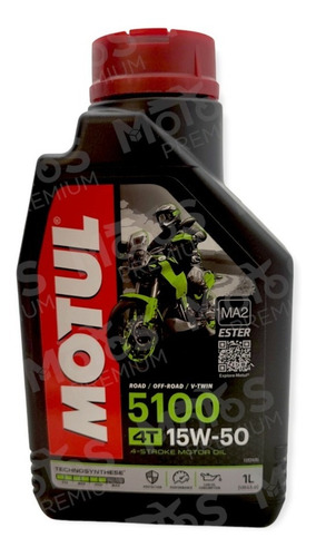 Aceite Motul Semisintético 15w50 4t Technosynthese 5100