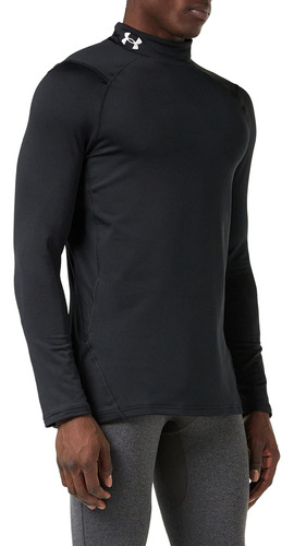 Under Armour Coldgear Armor Fitted Mock, Negro, Grande Para 