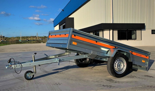 Trailer Temared Eco 2312-kipp 2.36 X1.25mts - 750kg S/frenos