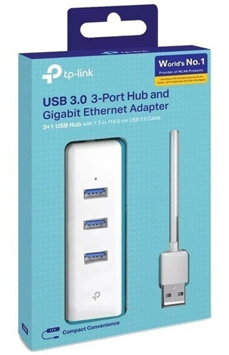 Hub Tp-link Ue330 3 Puertos Usb 3.0 + Rj45